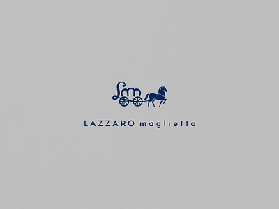 LAZZARO maglietta brand cursordesign design fashion graphicdesign horse identity logo pantone t shirt typography
