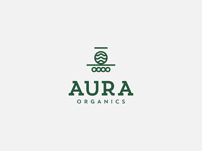 Aura organics aromatic aura cursordesign design fresh graphicdesign logo products
