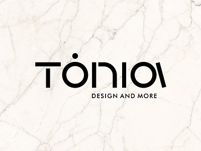 tonia design and more architecture brand cursordesign design interior logo minimal typography