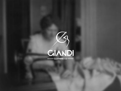 Giandi clothing Co design illustration logo