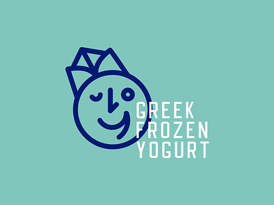 Louyo brand branding cursordesign cursordesignstudio design frozenyogurt graphic graphicdesign greece icon illustration logo pantone santorini vector yogurt