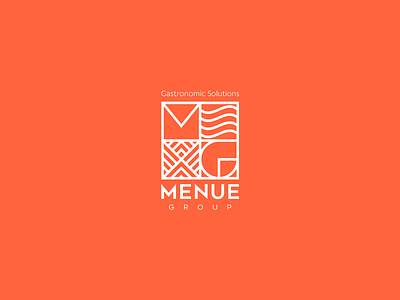 Menue Group logo cursordesign cursordesignstudio design food gastronomy graphicdesign icon illustration logo logotype menu pantone restaurant sweden symbol typography vector