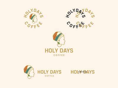 Holy Days coffee african barista brand brew brewers cafe coffee cursordesign cursordesignstudio design graphicdesign holy holydays icon illustration logo morning roasters typography vector
