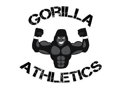 Gorilla Athletics adobe illustrator art branding design fitness logo illustration logo logo design