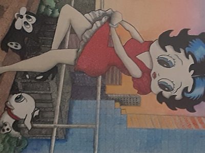 Rooftop betty boop