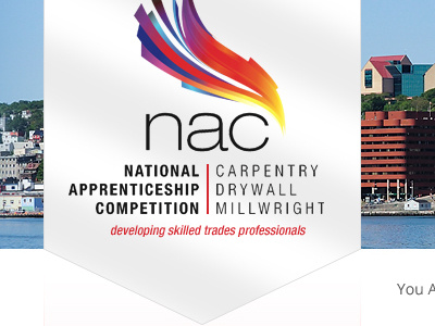 National Apprenticeship Compeition Website Logo banner design development header logo website