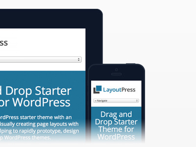 LayoutPress Website Responsive and Mobile-Friendly design development ipad iphone mobile phone tablet website