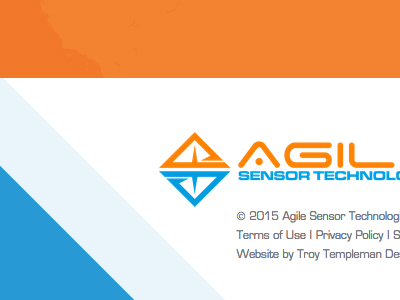 Agile Sensor Technologies Website Footer footer logo website