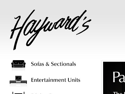 Hayward's Website Header