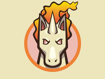 078 Rapidash badge collection icon illustration kanto mascot patch pokédex pokémon series