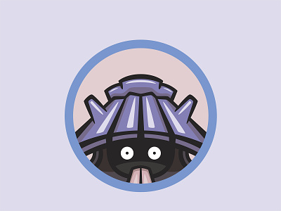 090 Shelldar badge collection icon illustration kanto mascot patch pokédex pokémon series