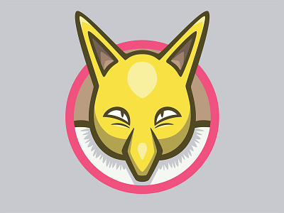 097 Hypno badge collection icon illustration kanto mascot patch pokédex pokémon series