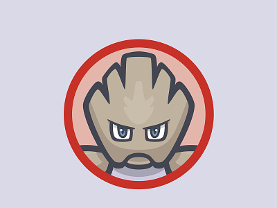 107 Hitmonchan badge collection icon illustration kanto mascot patch pokédex pokémon series