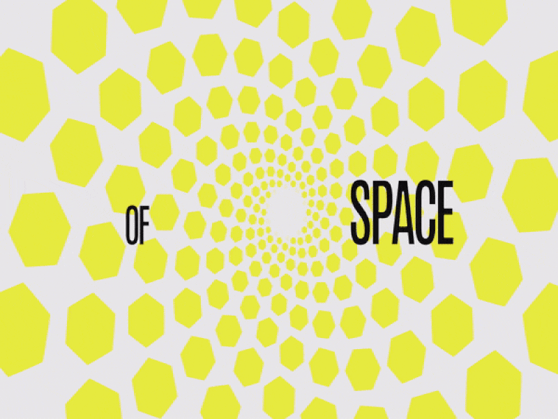 motion poster: geometry of space and sound animation graphicdesign mograph motion design motion graphics motiongraphics posters