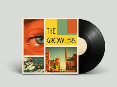 The Growlers Album Cover album art album cover album cover design design illustration illustration design photography typography