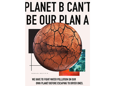 Climate Change Poster - Water Pollution