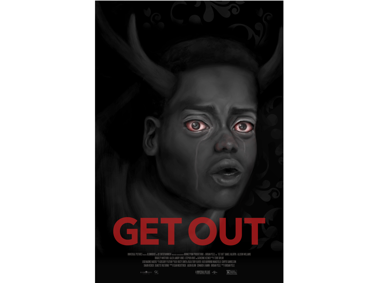 Get Out Film Poster By Aurora Murray On Dribbble