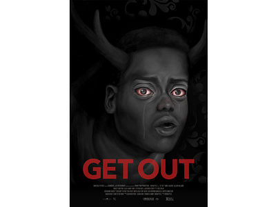 Get Out Movie Poster Designs Themes Templates And Downloadable Graphic Elements On Dribbble