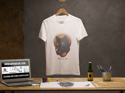 CatMusic T-shirt