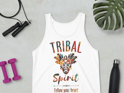 Unisex Tank Top | Tribal Spirit branding clothing clothing brand clothing design design graphic design graphicdesign heart spirit tank top tank tops tanktop tees teeshirt tribal tribal spirit tshirt unisex
