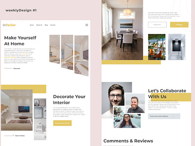 Landing Page Web Interior by Josua Baringbing on Dribbble