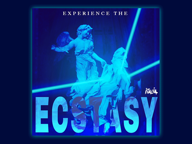 Ecstasy of Saint Theresa after effects animation animation 2d bernini italy lasers motion photoshop rave renaissance saint sculpture theresa typogaphy