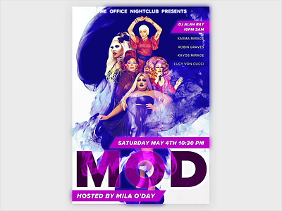 Animated Drag Poster after effects drag motion poster