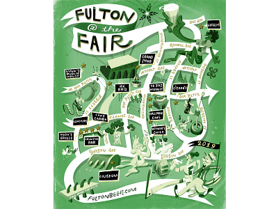 Fulton at the Fair! Print Ad