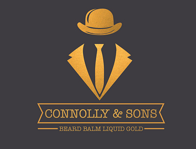 Connoly and Sons logo design branding design design art illustrator logo logo design logos logotype