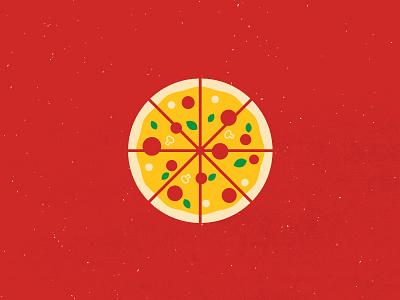 Pizza Pizza cheese food illustration party pizza vector wip
