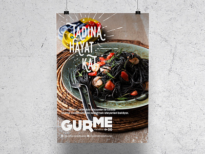 CarrefourSA Gurme Poster Design design food mockup design photo art photoshop poster