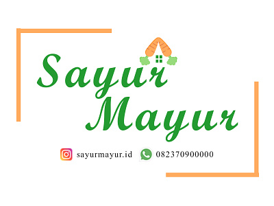 sayurmayur.id Logo design icon logo vector