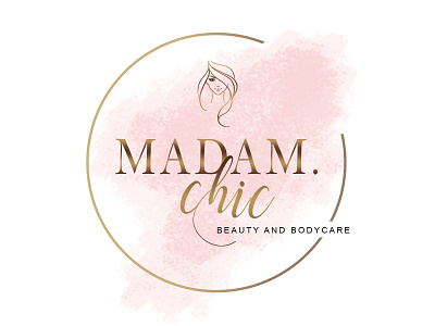 madam chic Beauty and Bodycare branding design icon logo minimal vector