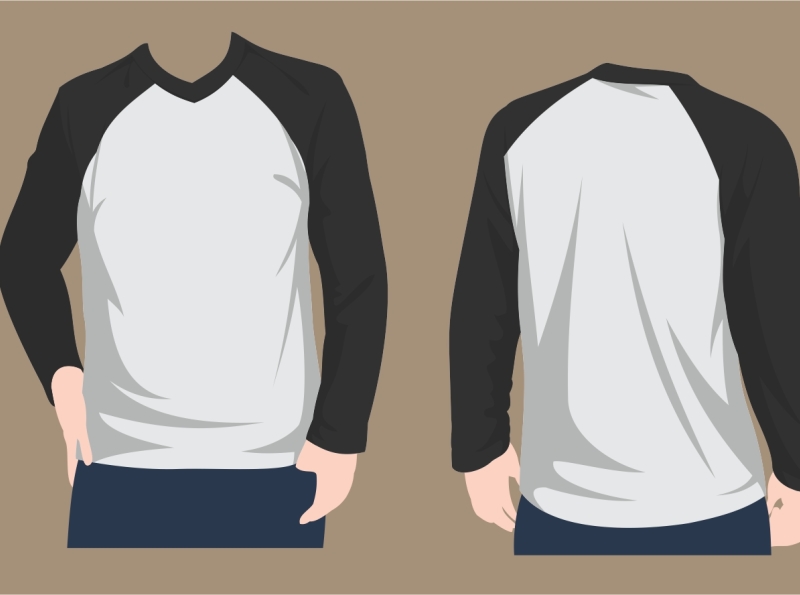 T-shirt Vector Mockup by CJ STUDIO on Dribbble