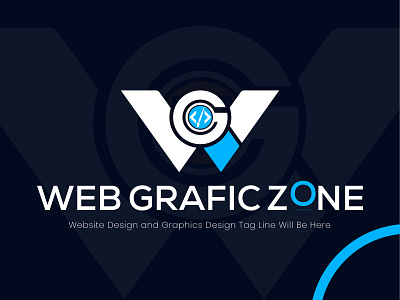 WGO- Web Graphic Zone letter g letter o letter w logo