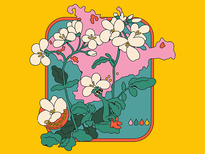 Endangered flowers by valestrator on Dribbble