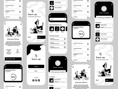 Online Courses App Design