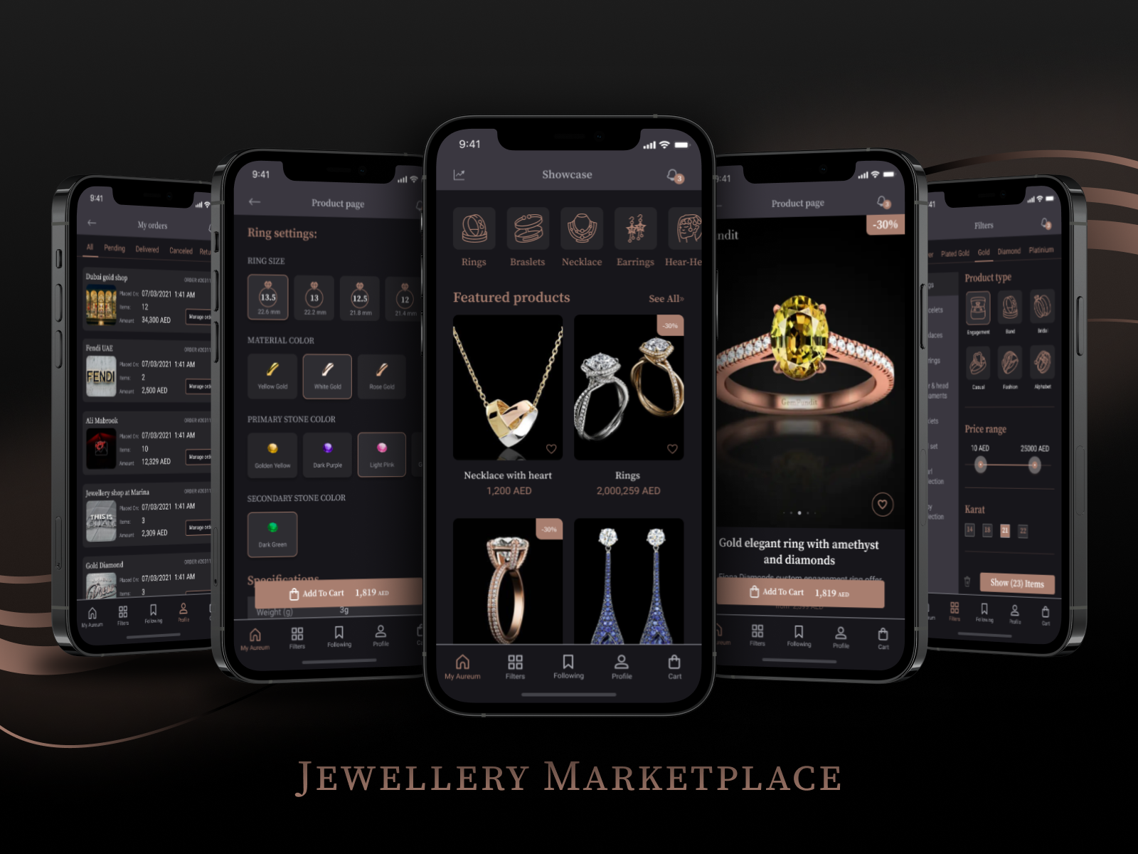 Jewellery Marketplace by Anna Bortsova on Dribbble