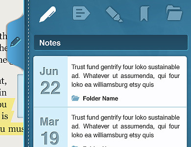 iPad Book Notes Tray book ipad notes