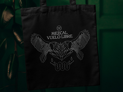 Branding work for a mezcal company. agave branding design drop eagle illustrator logo mezcal monogram packaging packaging design snake
