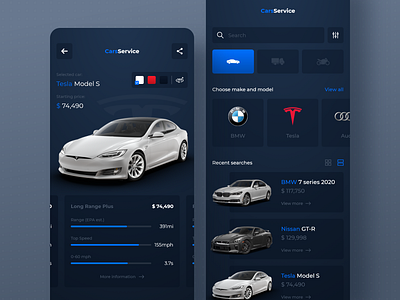 Cars Service UI | Creative Month #14