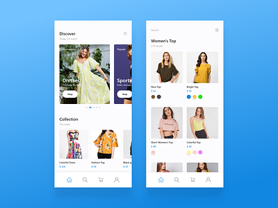 Fashion App | Creative Month #22 app branding design fashion store ui
