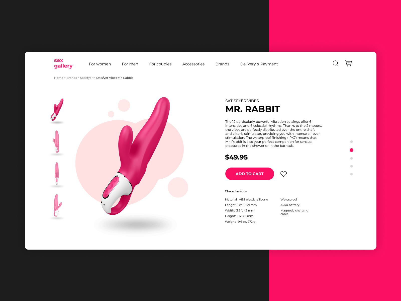 Product Page Concept Sex Gallery By Ksenia Zlotnikova On Dribbble