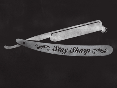 Stay Sharp barber sharp shave straight razor