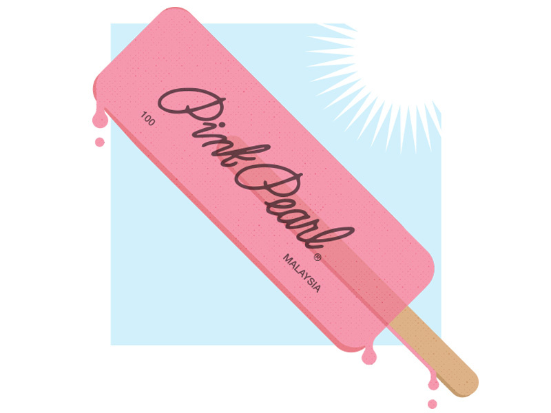 Pink Pearl Popsicle playoff popsicle pearl pink