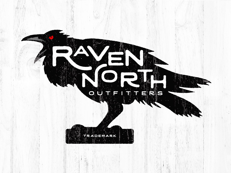 Raven North Outfitters hunting sinister dark weather vane distressed grunge outfitters north raven