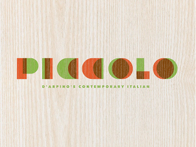 Piccolo contemporary custom type italian restaurant