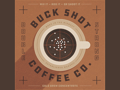 Buck Shot Coffee Co. buck shot bulls eye coffee coffee cup cold brew target