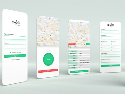 Taxi App Design animation driver app graphic design minimal app design taxi taxi app design ui