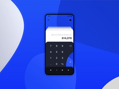 Calculator UI Design calculator calculator design calculator ui design daily daily ui design ui ux